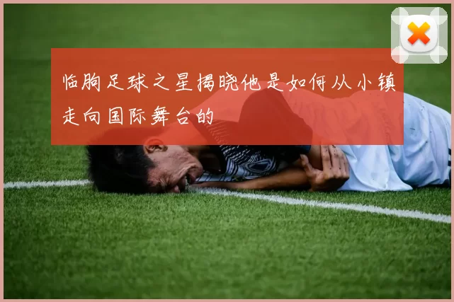临朐足球之星揭晓他是如何从小镇走向国际舞台的